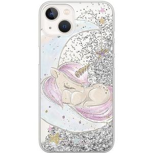 ERT GROUP mobiel telefoonhoesje voor Apple Iphone 13 MINI origineel en officieel erkend Babaco patroon Unicorn 003 optimaal, met glitter overloopeffect