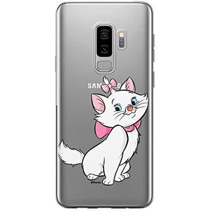 ERT GROUP Mobiele telefoonhoes voor Samsung S9 Plus origineel en officieel gelicentieerd Disney Marie 007-patroon perfect geschikt voor mobiele telefoonvorm, gedeeltelijk bedrukt