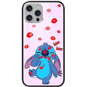 ERT GROUP mobiel telefoonhoesje voor Apple Iphone 13 PRO origineel en officieel erkend Disney patroon Stitch 017 gemaakt van gehard glas, beschermhoes