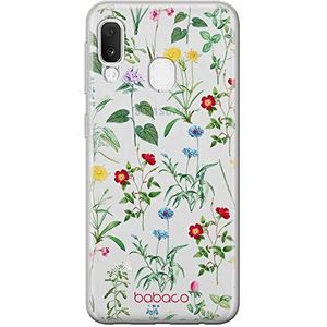 ERT GROUP téléphone portable pour Samsung A20e original et officiellement reconnu Babaco motif Flowers 042 adapté de manière optimale à la forme du téléphone mobile, partiellement imprimé