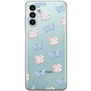 ERT GROUP Mobiele telefoonhoes voor Samsung A13 5G/A04s origineel en officieel gelicentieerd Babaco Flowers 043 patroon aangepast aan de vorm van de mobiele telefoon, gedeeltelijk bedrukt