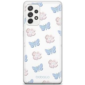 ERT GROUP Mobiele telefoonhoes voor Samsung A52 5G / A52 LTE 4G / A52S 5G origineel en officieel gelicentieerd door Babaco Flowers 043, TPU-hoes