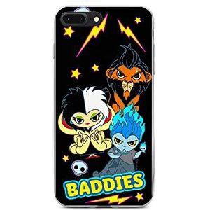 ERT GROUP Originele iPhone 7 PLUS / 8 Plus mobiele telefoonhoes met officiële licentie Disney Villains 004-patroon perfect passend bij de vorm van de mobiele telefoon, TPU-hoes
