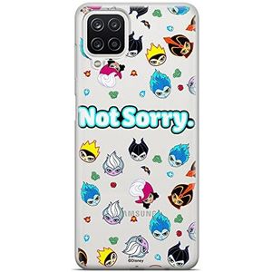 ERT GROUP Beschermhoes voor Samsung A12/M12/F12, Disney Villains 005-motief, officieel gelicentieerd door Disney Villains 005, perfect passend bij de vorm van de mobiele telefoon,