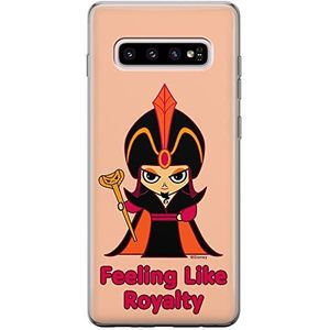 ERT GROUP Coque de téléphone Portable pour Samsung S10 Plus Original et sous Licence Officielle Disney Motif Jafar 001 Parfaitement adapté à la Forme du téléphone Portable, Coque en TPU