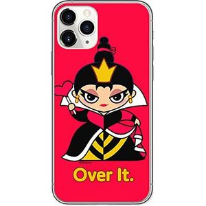 ERT GROUP Coque de téléphone portable pour Iphone 11 PRO MAX Original et sous licence officielle Disney motif Queen of Hearts 001 adapté à la forme du téléphone portable, coque en TPU