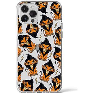 ERT GROUP Coque de téléphone portable pour Iphone 12 PRO MAX Original et sous licence officielle Disney motif Scar 002 parfaitement adapté à la forme du téléphone portable, partiel imprimé
