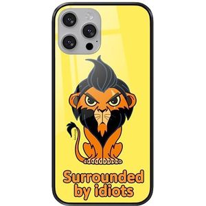 ERT GROUP Coque de téléphone Portable pour Apple Iphone 13 Mini Original et sous Licence Officielle Disney Motif Scar 001 en Verre trempé, Coque de Protection