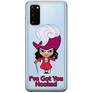 ERT GROUP Coque de téléphone Portable pour Samsung S20 / S11E Original et sous Licence Officielle Disney Motif James Hook 001 Parfaitement adapté à la Forme du téléphone Portable, partiel imprimé