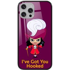 ERT GROUP Officieel gelicentieerd Disney James Hook 001-patroon voor Apple iPhone 13 Mini telefoonhoesje van gehard glas, beschermhoes