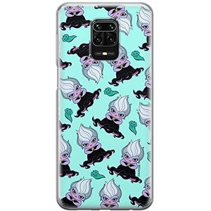 ERT GROUP Coque de téléphone Portable pour Xiaomi REDMI Note 9 Pro/ 9S Original et sous Licence Officielle Disney Motif Ursula 005 Parfaitement adapté à la Forme du téléphone Portable, Coque en TPU