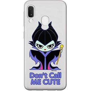 ERT GROUP mobiel telefoonhoesje voor Samsung A20e origineel en officieel erkend Disney patroon Maleficent 003 optimaal aangepast aan de vorm van de mobiele telefoon, gedeeltelijk bedrukt