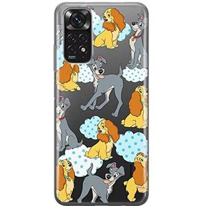 ERT GROUP étui de téléphone mobile pour Xiaomi REDMI 10 / REDMI NOTE 11 4G original et officiellement reconnu Disney motif Lady and the Tramp 004, partiellement imprimé