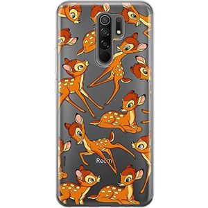 ERT GROUP étui de téléphone mobile pour Xiaomi REDMI 9 original et officiellement reconnu Disney modèle Bambi 017 adapté de manière optimale à la forme du téléphone portable, partiellement imprimé