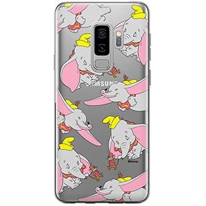 ERT GROUP étui de téléphone mobile pour Samsung S9 PLUS original et officiellement reconnu Disney modèle Dumbo 016 adapté de manière optimale à la forme du téléphone portable, partiellement imprimé