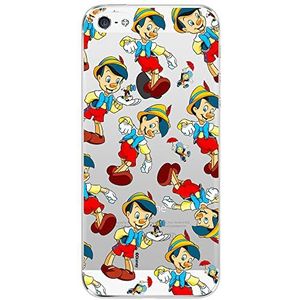 ERT GROUP mobiel telefoonhoesje voor Iphone 5/5S/SE origineel en officieel erkend Disney patroon Pinocchio 002 optimaal aangepast aan de vorm van de mobiele telefoon, gedeeltelijk bedrukt