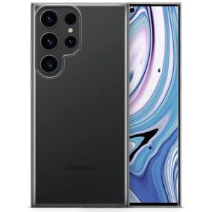 Babaco Premium Clear mobiele telefoonhoes voor Iphone Samsung S23 ULTRA optimaal aangepast aan de vorm van de mobiele telefoon, kristallen hoesje van TPU