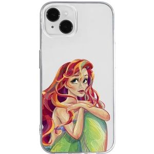 ERT GROUP mobiel telefoonhoesje voor Apple Iphone 14 origineel en officieel erkend Disney patroon Ariel 004 optimaal aangepast aan de vorm van de mobiele telefoon, gedeeltelijk bedrukt