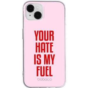 ERT GROUP mobiel telefoonhoesje voor Apple Iphone 14 origineel en officieel erkend Babaco patroon My fuel 003 optimaal aangepast aan de vorm van de mobiele telefoon, hoesje is gemaakt van TPU