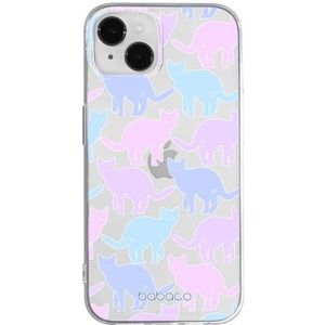 ERT GROUP Coque de téléphone portable pour Iphone 14 Original et sous licence officielle Babaco motif Cats 011 parfaitement adapté à la forme du téléphone portable, partiel imprimé