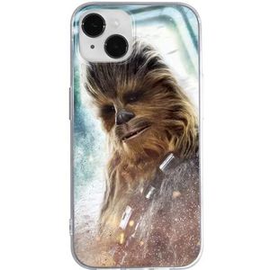 ERT GROUP Originele iPhone 14 mobiele telefoonhoes met officiële licentie Star Wars Chewbacca 001-patroon perfect passend bij de vorm van de mobiele telefoon, TPU-hoes