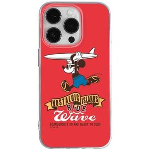 ERT GROUP mobiel telefoonhoesje voor Apple Iphone 14 PRO origineel en officieel erkend Disney patroon Mickey 008 optimaal aangepast aan de vorm van de mobiele telefoon, hoesje is gemaakt van TPU