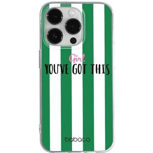 ERT GROUP Coque de téléphone portable pour Iphone 14 PRO Original et sous licence officielle Babaco motif Positive vibes 004 parfaitement adapté à la forme du téléphone portable, coque en TPU