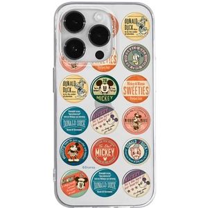 ERT GROUP mobiel telefoonhoesje voor Apple Iphone 14 PRO MAX origineel en officieel erkend Disney patroon Mickey & Friends 003 aangepast aan de vorm van de mobiele telefoon, gedeeltelijk bedrukt