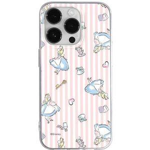 ERT GROUP Originele iPhone 14 Pro Max mobiele telefoonhoes met officiële Disney-licentie Alice 001-patroon perfect passend bij de vorm van de mobiele telefoon, TPU-hoes