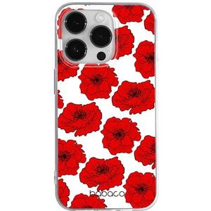 ERT GROUP mobiele telefoonhoes voor iPhone 14 Pro Max origineel en officieel gelicentieerd Babaco Flowers 018 patroon perfect passend mobiele telefoon vorm TPU hoes