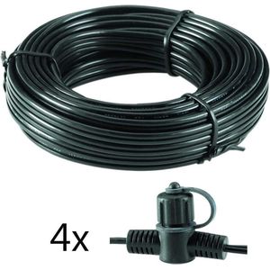 Garden Lights - SPT-1W - hoofdkabel met 4 aansluitingen - 10m (GL6007011)
