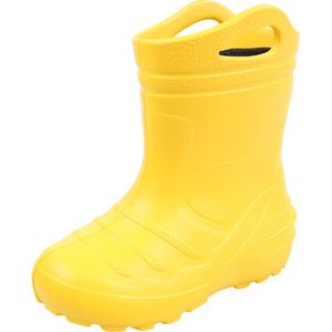 Gele regenlaarzen voor kinderen, gieter KOLMAX / 33