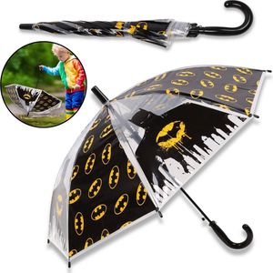 Batman - Automatisch openklapbare Paraplu voor Jongens, Zwart