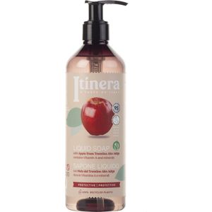 ITINERA - Beschermende vloeibare zeep met appel uit Trentino, 95% natuurlijke ingrediënten 370 ml (1 stuk)