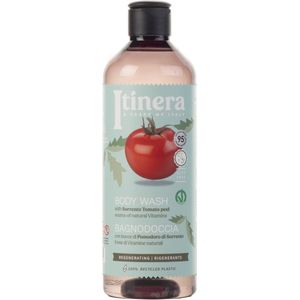Itinera - Douchegel - Tomaat - 95% Natuurlijke Ingrediënten - Recyclebare Verpakking
