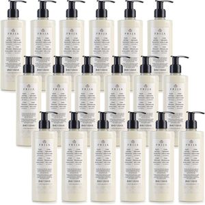 PRIJA - Hydraterende hand- en lichaamscrème met vitamine E, 18 x 380 ml