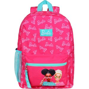 Barbie Zachte schoolrugzak voor een meisje, roze rugzak 40x28x11cm