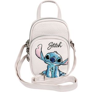 DISNEY Stitch Ecru Mini Tas, Riemzak 17x11x5 cm