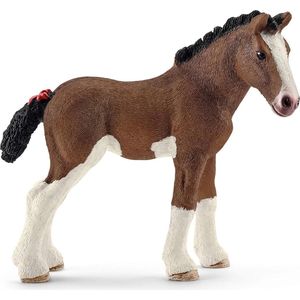 SLH13810 Schleich Farm World - Clydesdale Paard Veulen, Figuur voor Kinderen 3+