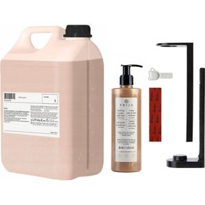 PRIJA Voedende badlotion, hydraterende gouddeeltjes VEGAN +ZAPS 5L, handvat