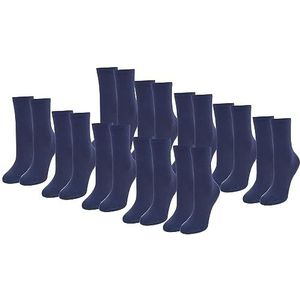 Marilyn Forte 58 voor dames, marine | 10 paar, Eén Maat