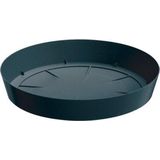 Prosperplast Bloempot/plantenpot voor binnen en buiten D40 x H35 antraciet kunststof