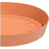 Prosperplast Opvangschaal/onderschaal voor bloempot/plantenpot - terracotta - rond - Dia 30 cm