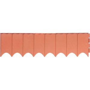 Prosperplast / Tuinrand Tuinomheining IKRR  van 5.9m / terracotta