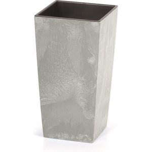 Bloempot met inzet Urbi Square Beton - kleur en patroon imiteren beton