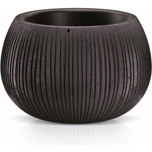 Prosperplast -BETON BOWL  / bloempot met inzet / Zwart