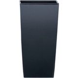 Prosperplast - Urbi Square - Bloempot - Antraciet - 29 x 29 x 55 cm - Kunststof