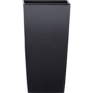 Prosperplast - Urbi Square - Bloempot - Antraciet - 29 x 29 x 55 cm - Kunststof