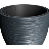 Prosperplast - Furu Stripes - Bloempot - Antraciet - Kunststof - Diameter 47 cm
