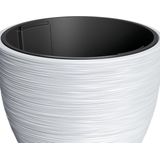 Prosperplast - Furu Stripes - Plantenpot - Wit - Kunststof - Diameter 47 cm